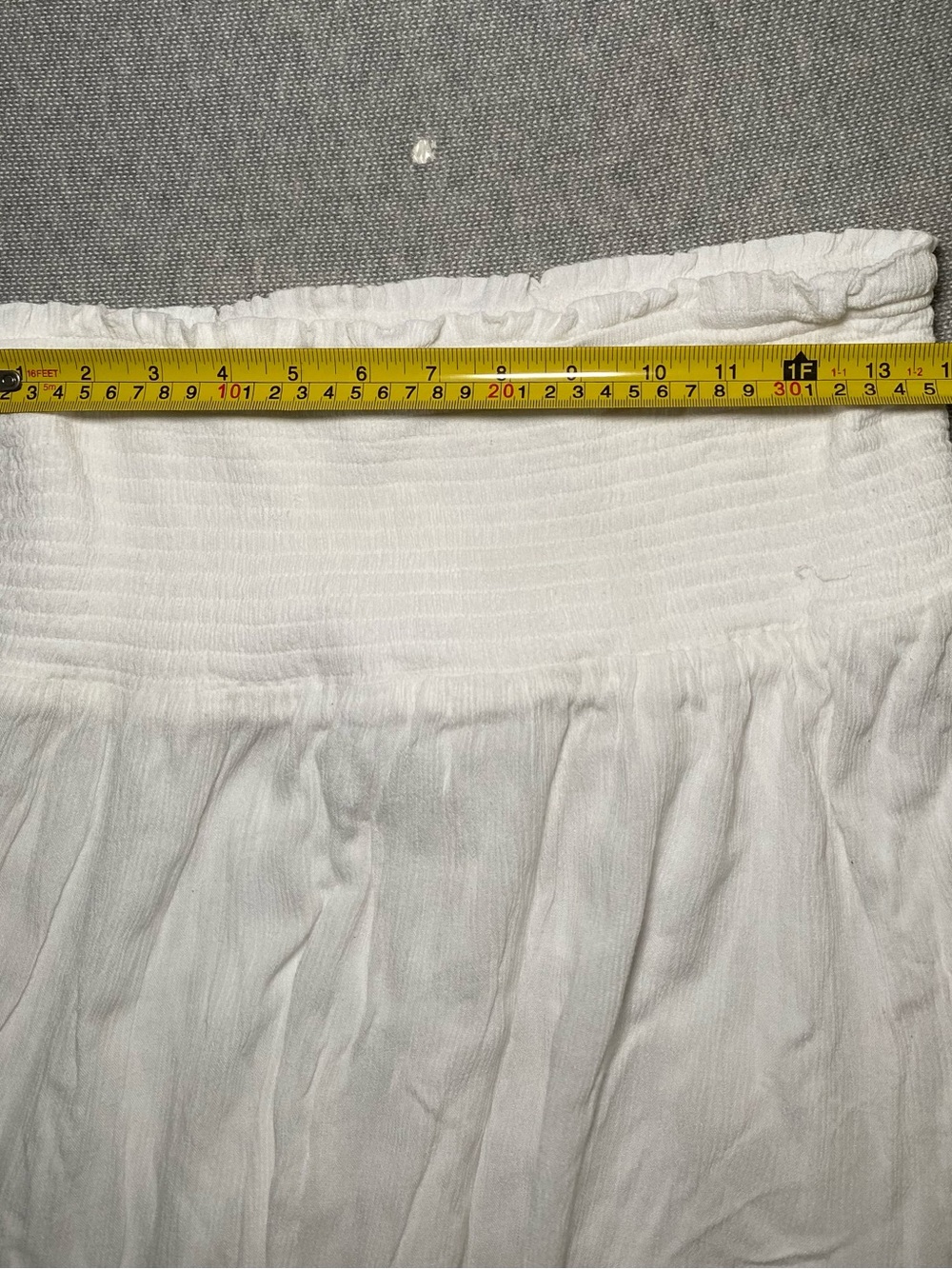 Free People The Convertible Skirt Tube Midi Dress Smocked Large - Picture 6 of 10
